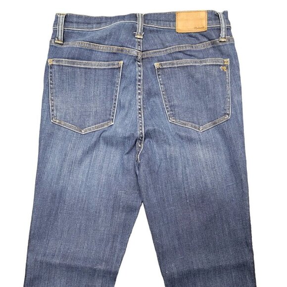 Madewell 10" High-Rise Skinny Jeans.  Size 28. Excellent Condition Pre-owned - Picture 5 of 9